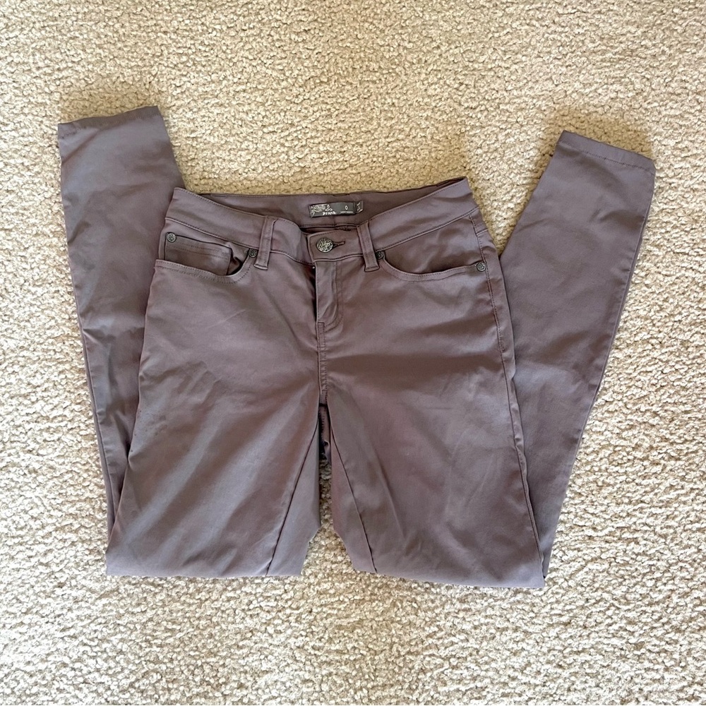 PrAna stretch skinny pants like new size 0